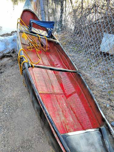 Police and firefighters saved two children from the cold water of the Winnipesaukee River in Franklin on Friday. 